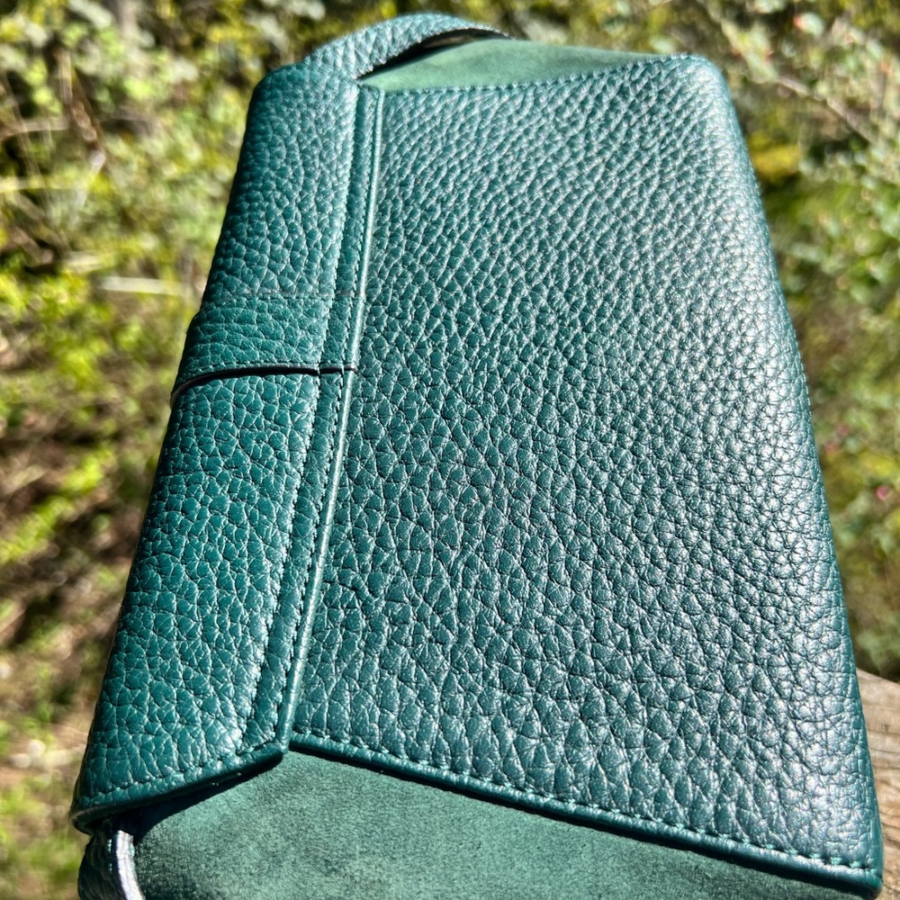 LK Bennett Clutch Purse in Emerald Green - Picture 3 of 4